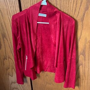 Bagatelle red suede jacket - size M